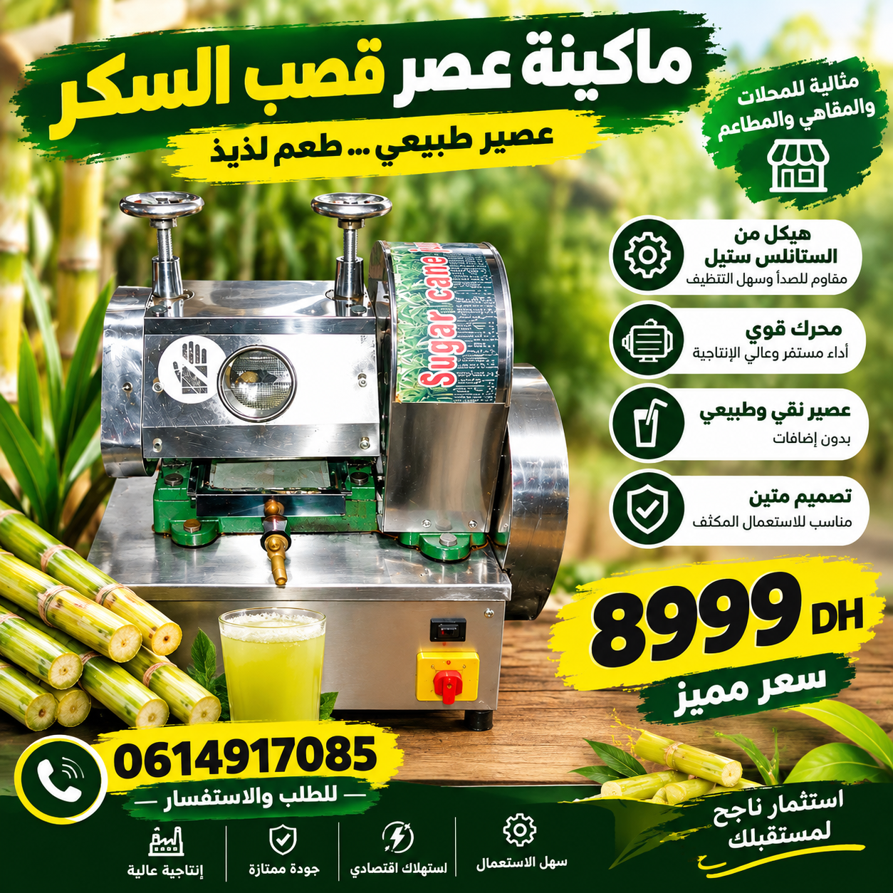 makinat 9assab sokkar